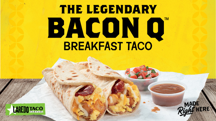 Bacon Breakfast Taco